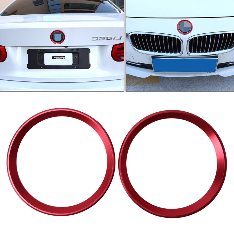 BMW 5 Series Steering Wheel Logo Ring Enhancement Kit - Premium Aluminium Alloy Trim for Stylish Car Customisation