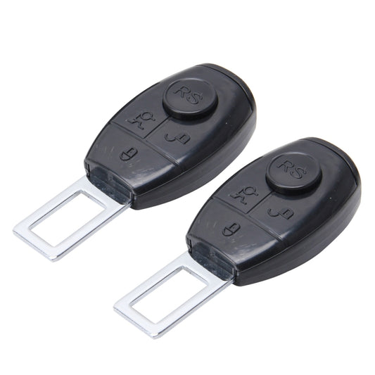 2 PCS RS-02 Universal Car Seat Belt Extension Buckle Car Safety Belt Clip Vehicle Mounted Car Safety Seat Belt Buckle Clip, RS-02(Black), RS-02(Grey), RS-02(Khaki)