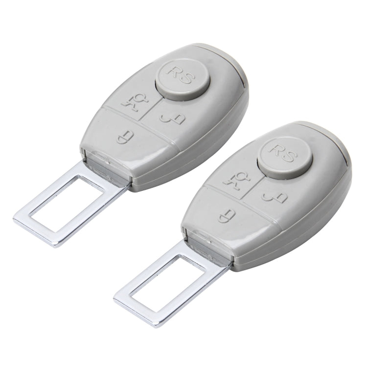 2 PCS RS-02 Universal Car Seat Belt Extension Buckle Car Safety Belt Clip Vehicle Mounted Car Safety Seat Belt Buckle Clip, RS-02(Black), RS-02(Grey), RS-02(Khaki)