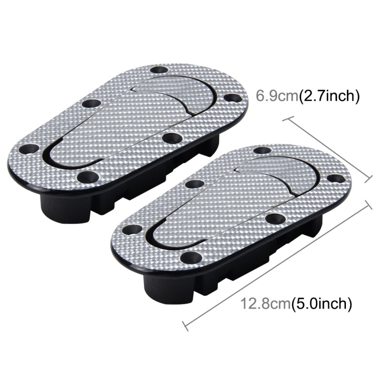 A Pair Car Cover Lock Modified Hood Lock General Racing Car Cover Lock