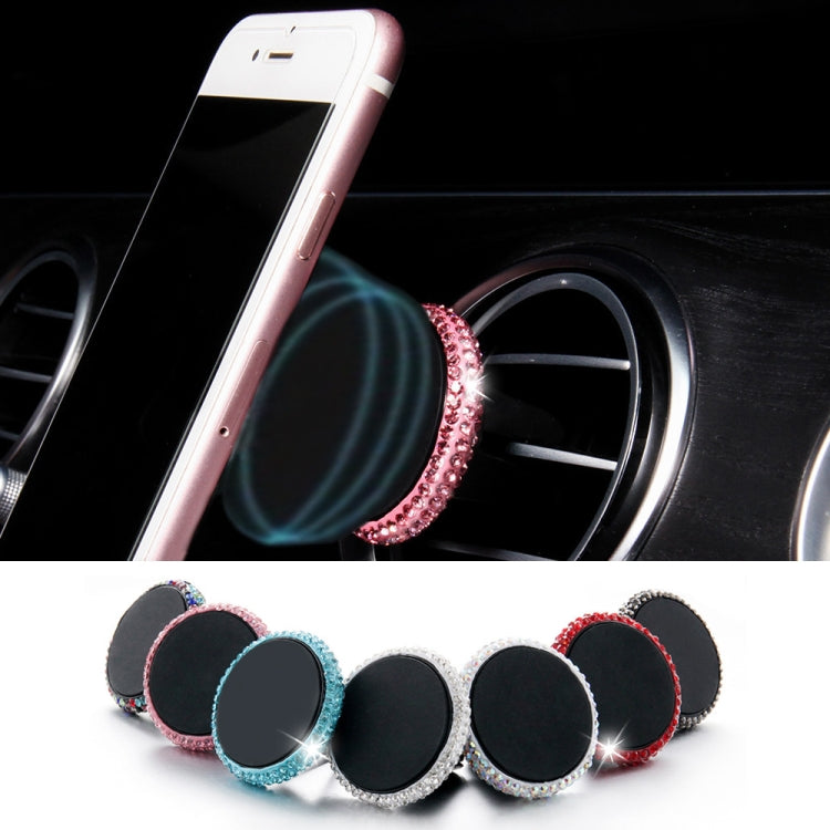Glamorous Rhinestone Magnetic Phone Mount for Car Air Vents