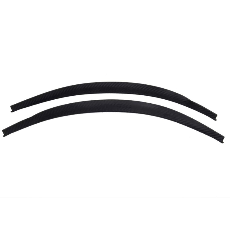 2 PCS 54cm Car Stickers Rubber Large Round Arc Strips Universal Fender Flares Wheel Eyebrow Decal Sticker Eyebrow Car-covers Black Striped Round Arc Strips, 45 x 2cm, 54cm, 75 x 2cm