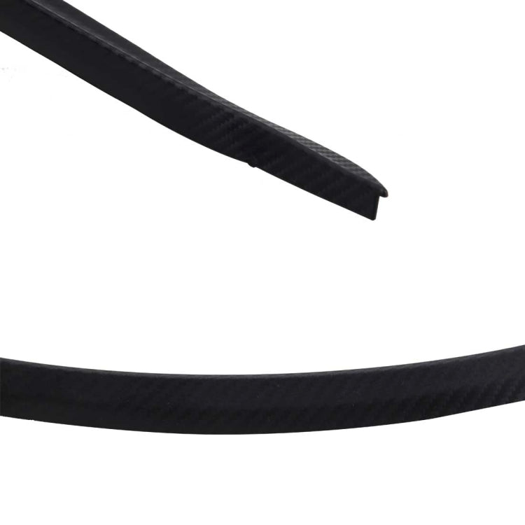 2 PCS 54cm Car Stickers Rubber Large Round Arc Strips Universal Fender Flares Wheel Eyebrow Decal Sticker Eyebrow Car-covers Black Striped Round Arc Strips, 45 x 2cm, 54cm, 75 x 2cm