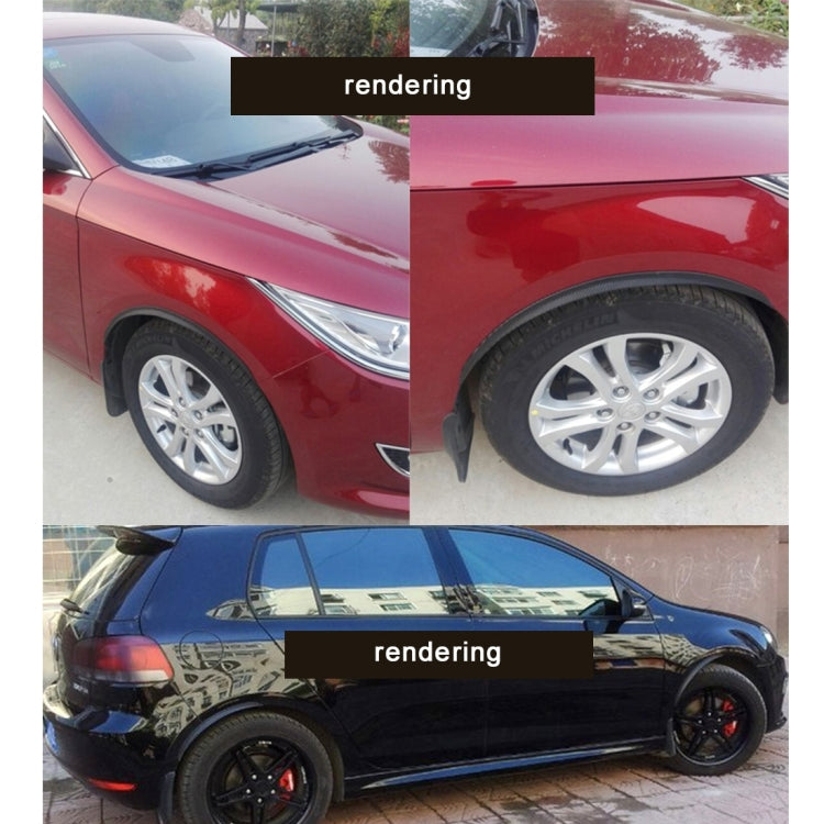 2 PCS 54cm Car Stickers Rubber Large Round Arc Strips Universal Fender Flares Wheel Eyebrow Decal Sticker Eyebrow Car-covers Black Striped Round Arc Strips, 45 x 2cm, 54cm, 75 x 2cm