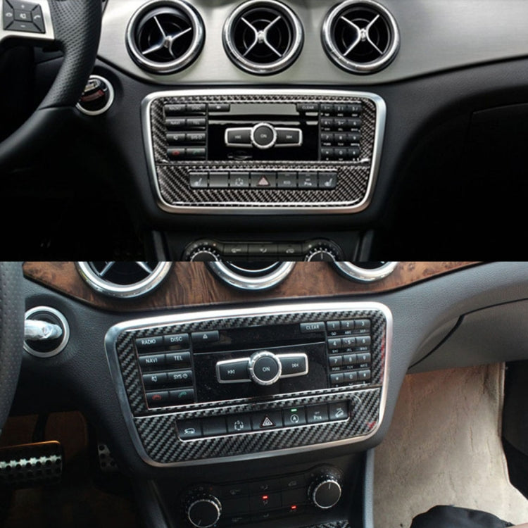 Mercedes-Benz GLA 2015-2018 Carbon Fibre CD Panel Enhancement Sticker
