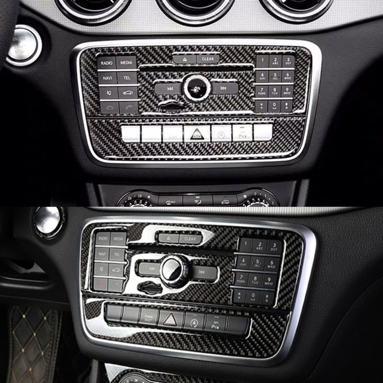 Mercedes-Benz GLA 2015-2018 Carbon Fibre CD Panel Trim Sticker Upgrade