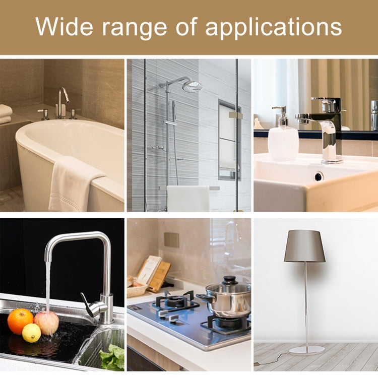 Acrylic Rubber Kitchen and Bathroom Waterproof Moisture-proof Tape Mildew Proof Stickers Size: 3cm x 3m, Thickness: 0.5mm