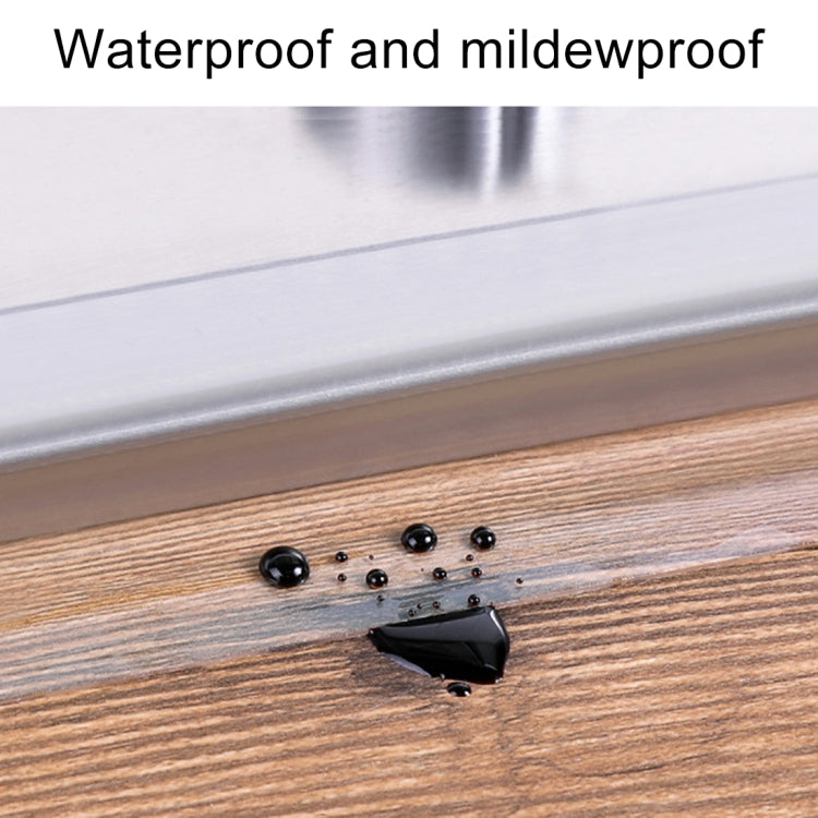 Acrylic Rubber Kitchen and Bathroom Waterproof Moisture-proof Tape Mildew Proof Stickers Size: 5cm x 3m, Thickness: 0.5mm