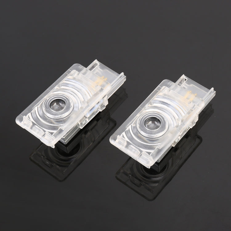 2 PCS DC12V 1.8W Car Door Logo Light Brand Shadow Lights Courtesy Lamp for Cadillac