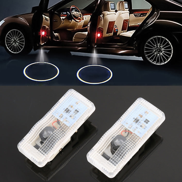 2 PCS DC12V 2.1W Car Door Logo Light Brand Shadow Lights Courtesy Lamp for Citroen