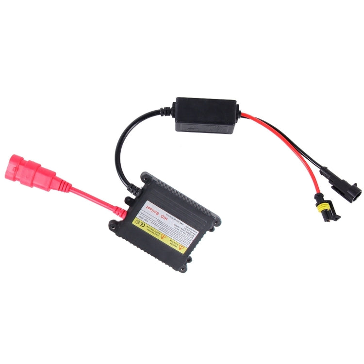 2PCS 35W HB3/9005 2800 LM Slim HID Xenon Light with 2 Alloy HID Ballast, High Intensity Discharge Lamp, Color Temperature: 6000K