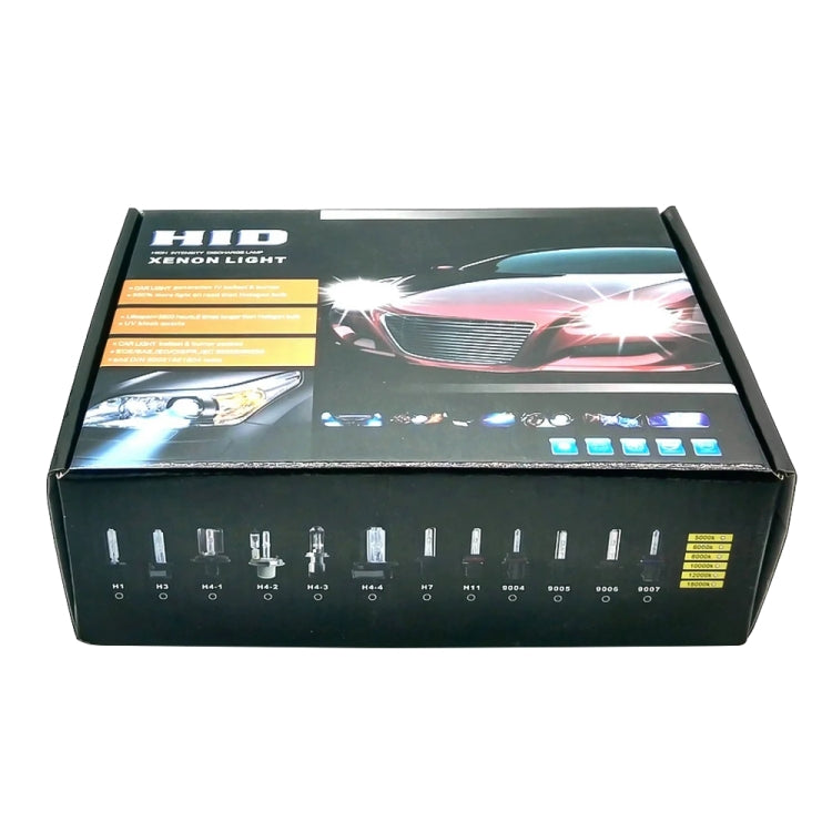 2PCS 35W HB4/9006 2800 LM Slim HID Xenon Light with 2 Alloy HID Ballast, High Intensity Discharge Lamp, Color Temperature: 6000K