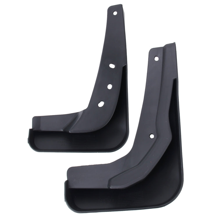 4 PCS Car Auto Semi-Rigid PVC Splash Flaps Mudguards Fender Guard for Audi A3 Sedan 2017-2020