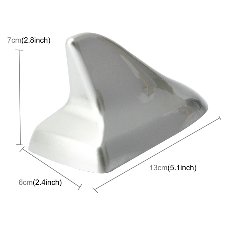 A-886 Car Auto Shark Fin Dome Antenna Decoration for Honda Buick Nissan Hyundai Toyota Volkswagen Mazda, A-886 Glaze Gold, A-886