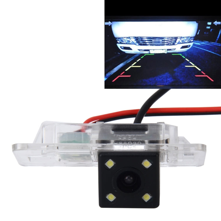 656×492 Effective Pixel  NTSC 60HZ CMOS II Waterproof Car Rear View Backup Camera With 4 LED Lamps for BMW 3 Series /5 Series/ X5/X6/X1/1 Series Sedan 2008-2010 Version