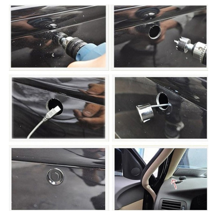 Car Buzzer Reverse Backup Radar System - Premium Quality 2 Parking Sensors Car Reverse Backup Radar System