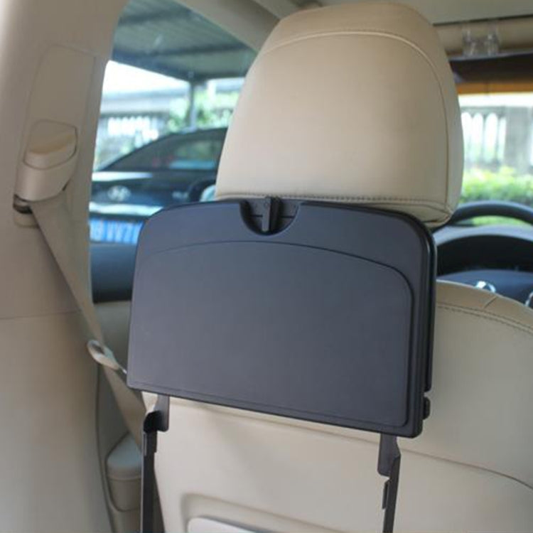 SHUNWEI SD-1509 Car Back Seat Folding Table & Cup Holder - Versatile Travel Dining Tray for Food and Drinks