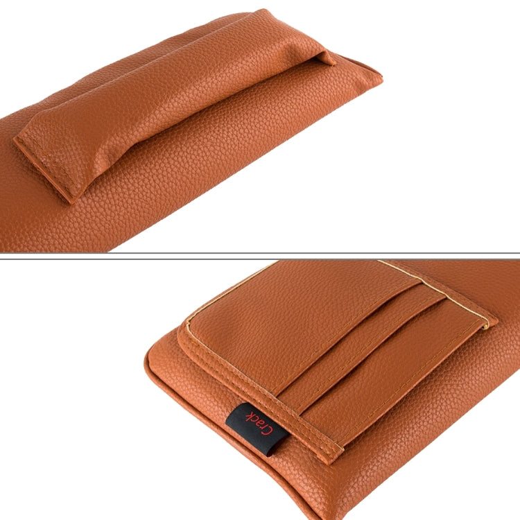 Versatile Car Seat Gap Organiser - Elegant Leather Storage for Essentials