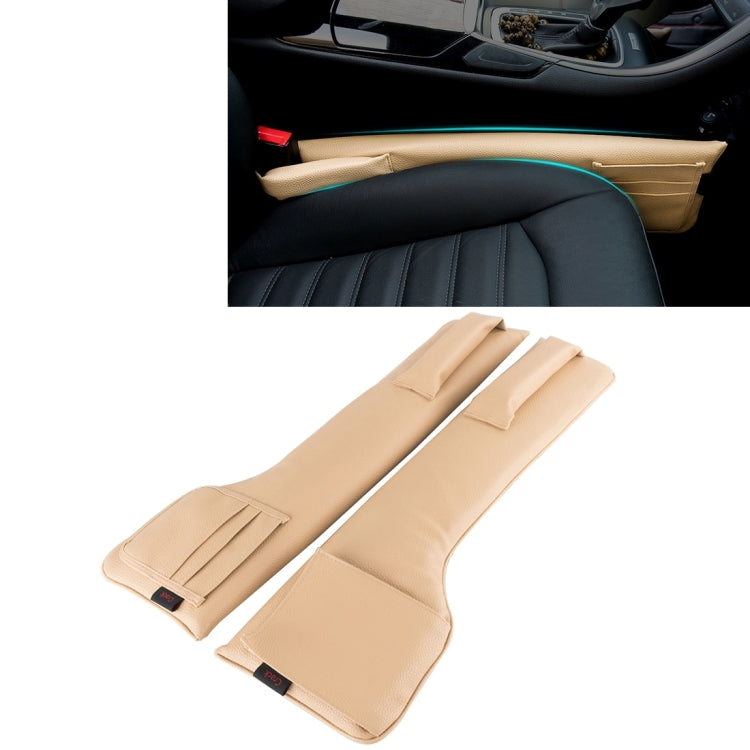 Versatile Car Seat Gap Organiser - Elegant Leather Storage for Essentials