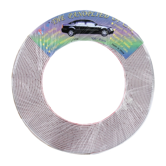 13m x 6mm Car Motorcycle Reflective Body Rim Stripe Sticker DIY Tape Self-Adhesive Decoration Tape, 13m x 6mm