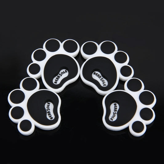 4 PCS Dog Footprint Shape Cartoon Style PVC Car Auto Protection Anti-scratch Door Guard Decorative Sticker, Dog Footprint, Dog Footprint1