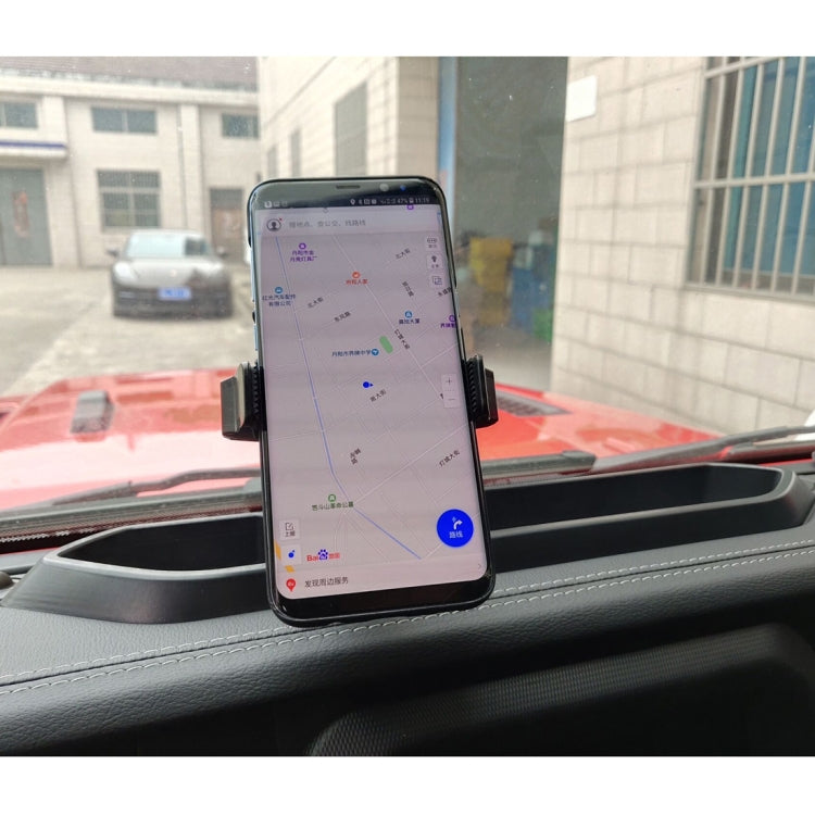 Jeep Wrangler JL 2018+ Dashboard Dual Device Mount for Smartphones and GPS