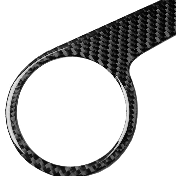 Sleek Carbon Fibre Headlight Frame Trim for 2007-2010 Mercedes-Benz W204 C-Class