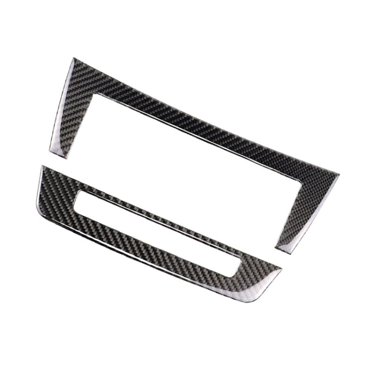 Carbon Fibre CD Panel Sticker for Mercedes-Benz W204 (2011-2013) - Stylish 7-Button Upgrade