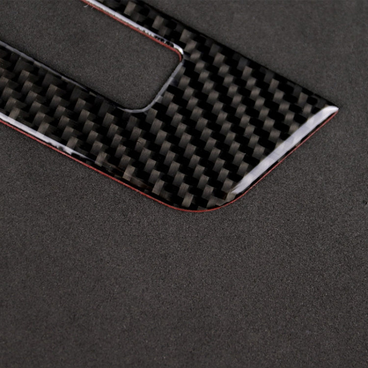 Carbon Fibre CD Panel Sticker for Mercedes-Benz W204 (2011-2013) - Stylish 7-Button Upgrade