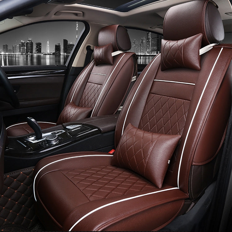 Luxury Leather Front Seat Cushion Cover for Ultimate Comfort and Style