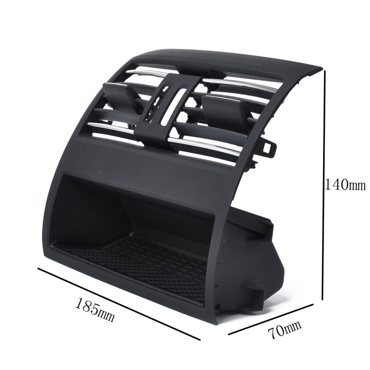 Stylish Plated Rear Console AC Vent Grill for BMW 5 Series (2010-2017)