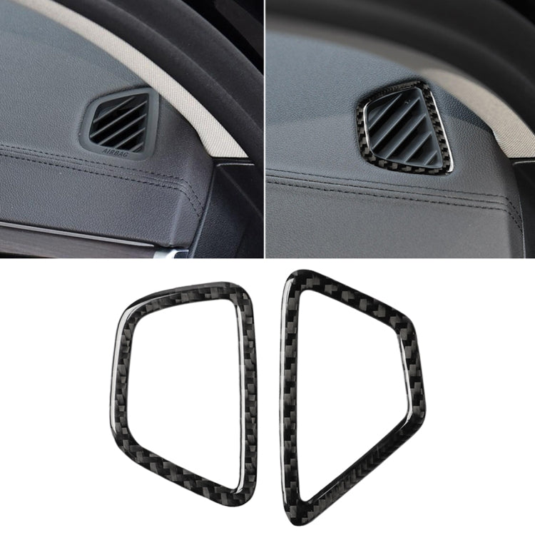 Carbon Fibre Air Vent Frame Trim Sticker for BMW 5 Series G38 (2018) - 528Li / 530Li / 540Li