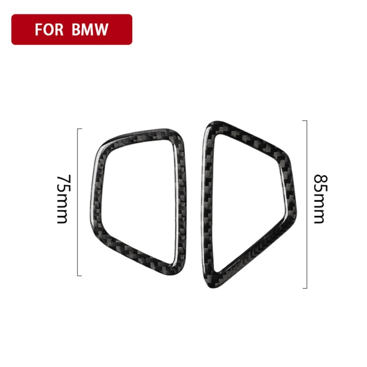 Carbon Fibre Air Vent Frame Trim Sticker for BMW 5 Series G38 (2018) - 528Li / 530Li / 540Li