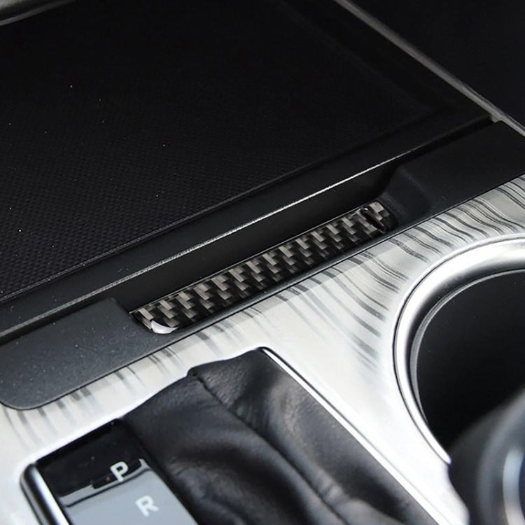 Toyota Camry 2018-2019 Carbon Fibre Storage Box Groove Accent Sticker
