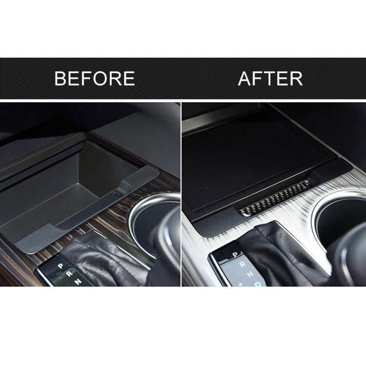 Toyota Camry 2018-2019 Carbon Fibre Storage Box Groove Accent Sticker