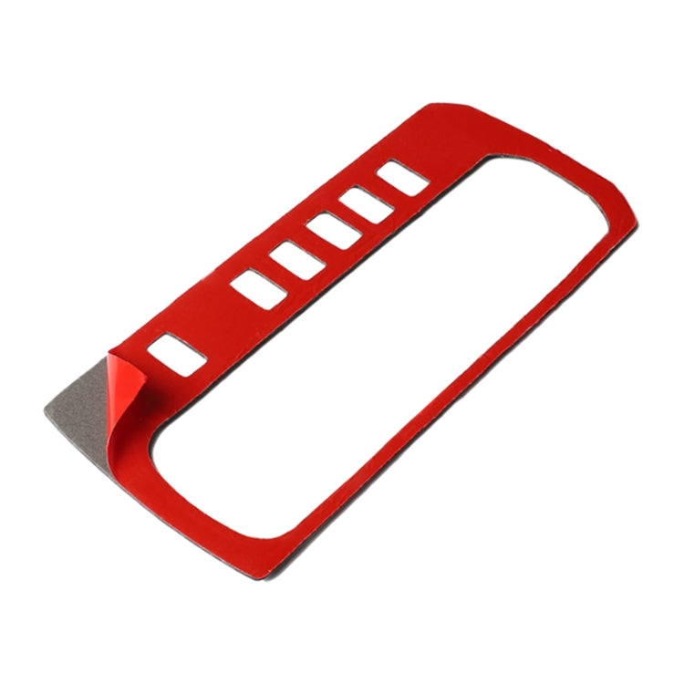 Carbon Fibre Gear Selector Frame Sticker for Honda Civic 2016-2019, Left Drive