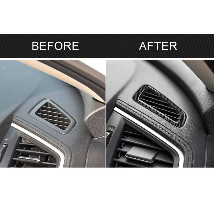 Honda Civic 2016-2019 Carbon Fibre Left Drive Air Outlet Trim – Stylish Interior Upgrade