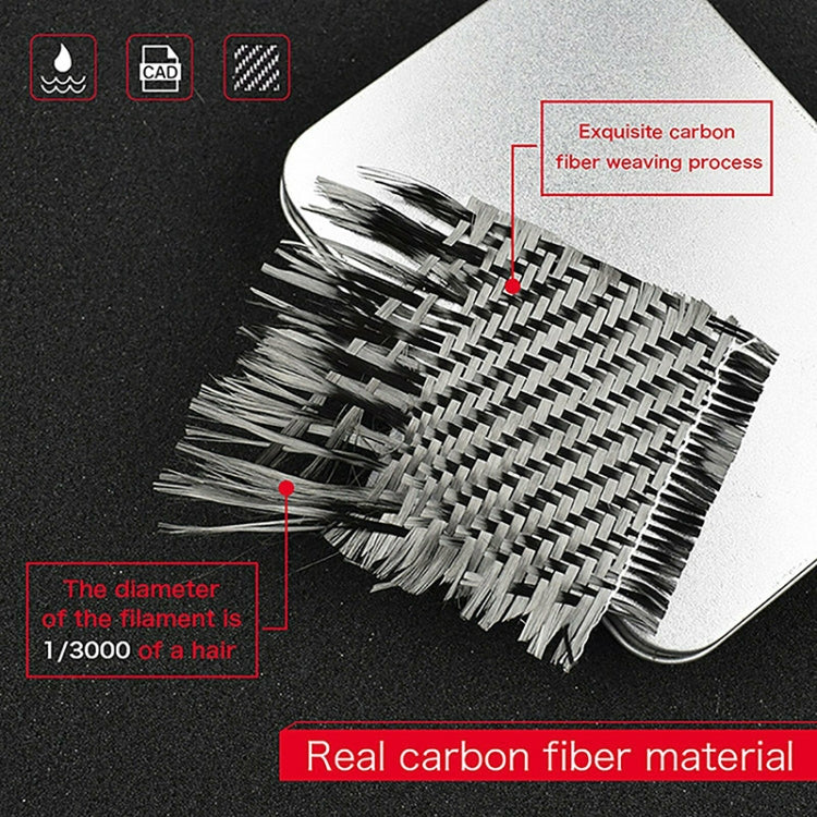 5-in-1 Carbon Fibre Central Console Sticker for Chevrolet Camaro (2017-2019, Left Hand Drive)