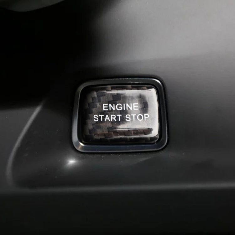 Carbon Fibre One-Touch Start Button Decal for Chevrolet Camaro (2016-2019)