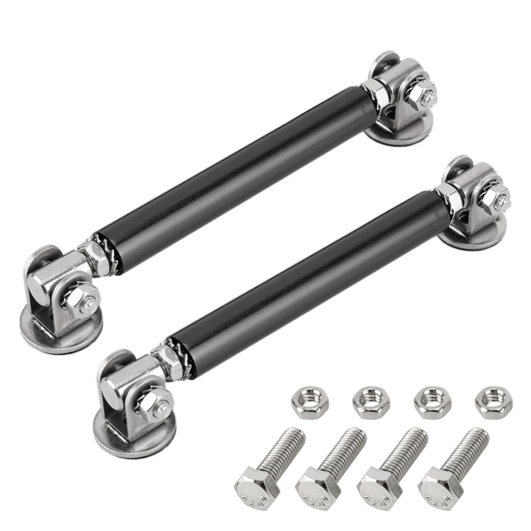2 PCS Car Modification Adhesive Surrounded Rod Lever Front and Rear Bars Fixed Front Lip Back Shovel, Length: 10cm