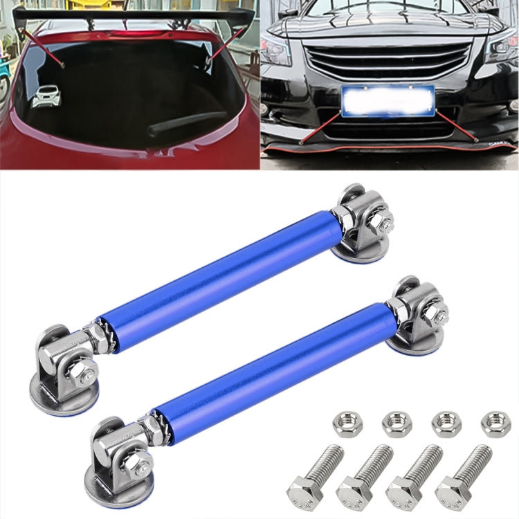 2 PCS Car Modification Adhesive Surrounded Rod Lever Front and Rear Bars Fixed Front Lip Back Shovel, Length: 10cm
