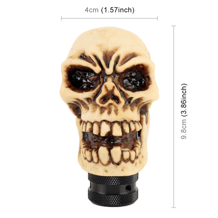 Skull-Shaped Gear Shift Knob for a Stylish Drive