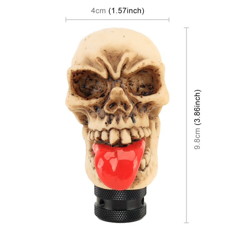 Skull Shifter: Unique Manual/Automatic Gear Knob for a Distinctive Drive