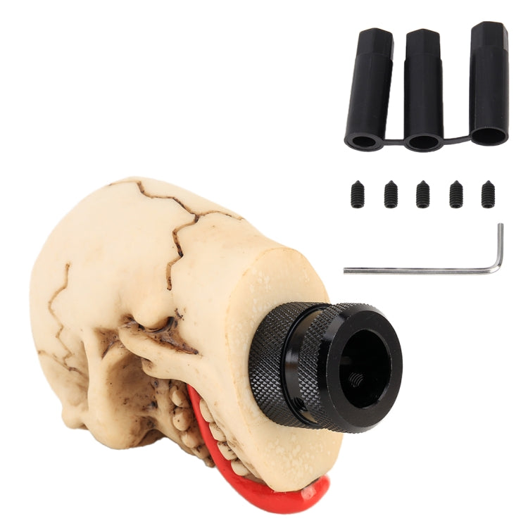 Skull Shifter: Unique Manual/Automatic Gear Knob for a Distinctive Drive
