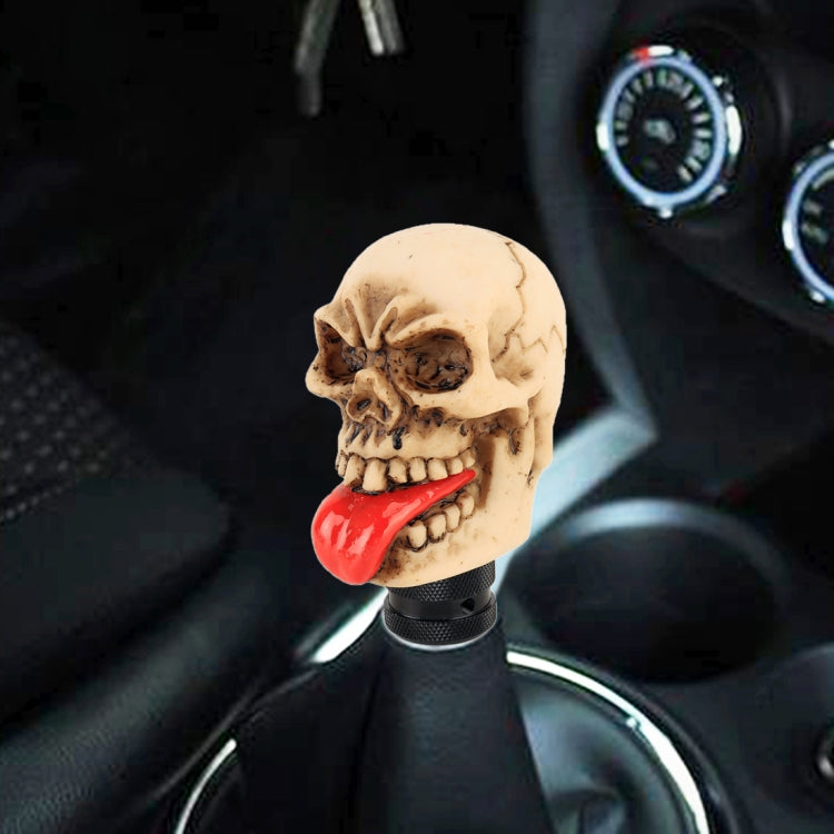 Skull Shifter: Unique Manual/Automatic Gear Knob for a Distinctive Drive