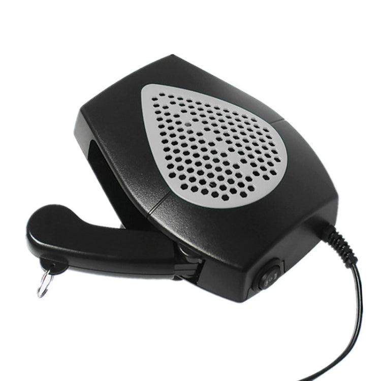 Car Portable Heater Hot Cool Fan Windscreen Window Demister Defroster DC 24V, DC 24V (Grey), DC 24V (Red)