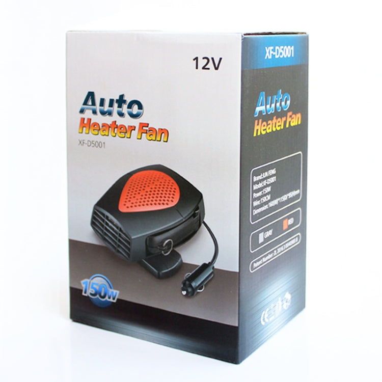 Car Portable Heater Hot Cool Fan Windscreen Window Demister Defroster DC 24V, DC 24V (Grey), DC 24V (Red)