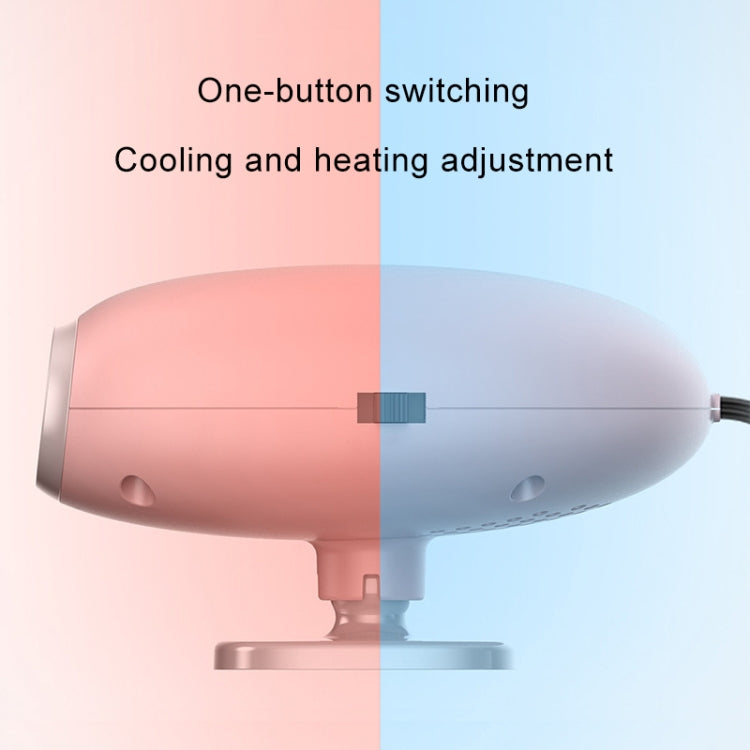 Car Heater Hot Cool Fan Windscreen Window Demister Defroster DC 12V, Purification Version, Purification Version(Black), Purification Version(Pink)