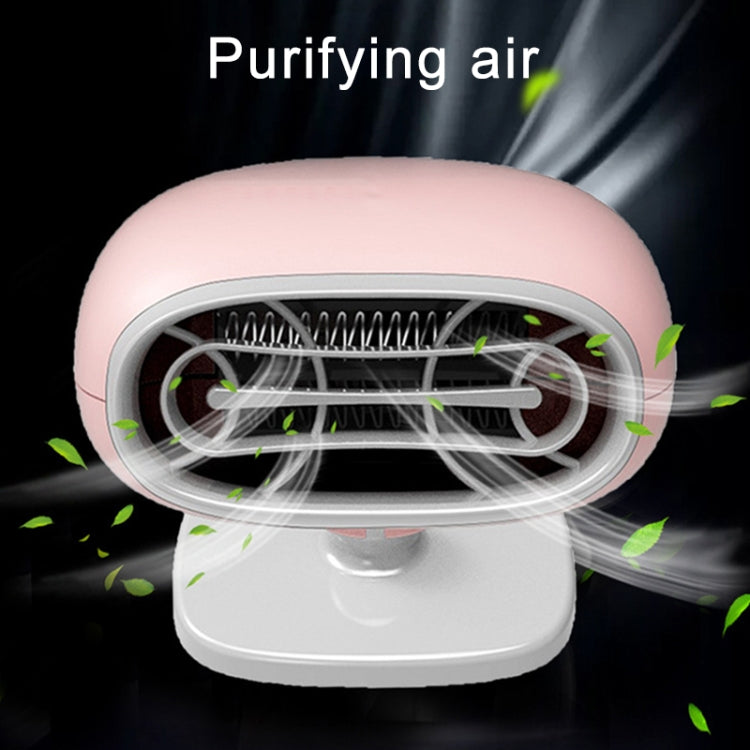 Car Heater Hot Cool Fan Windscreen Window Demister Defroster DC 12V, Purification Version, Purification Version(Black), Purification Version(Pink)