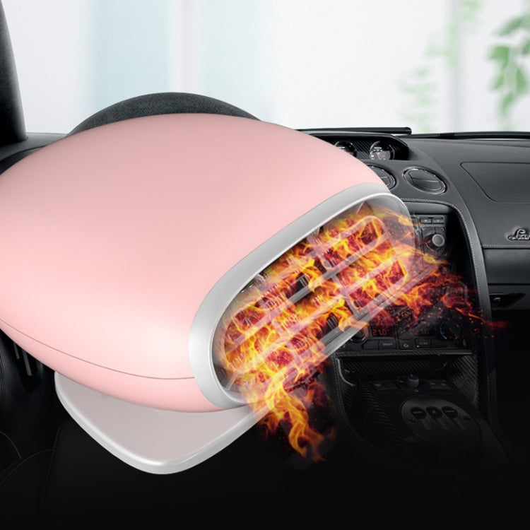 Car Heater Hot Cool Fan Windscreen Window Demister Defroster DC 12V, Purification Version, Purification Version(Black), Purification Version(Pink)